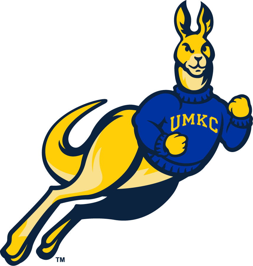 UMKC Kangaroos 2004-2008 Secondary Logo v4 diy DTF decal sticker